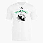 Sopris Elementary Eagles adidas Men's Short Sleeve Pregame Tee Front Thumbnail