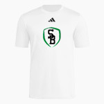 ST BERNARD'S ACADEMY CRUSADERS <span class="pdp-name-mascot">ST BERNARD'S CATHOLIC CRUSADERS</span> adidas Men's Short Sleeve Pregame Tee Front Thumbnail