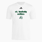 St. Hedwig Celtics <span class="pdp-name-mascot">St. Hedwig Celtics</span> adidas Men's Short Sleeve Pregame Tee Front Thumbnail