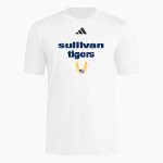 Sullivan Tigers <span class="pdp-name-mascot">Sullivan Tigers</span> adidas Men's Short Sleeve Pregame Tee Front Thumbnail