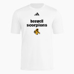 BOSWELL HIGH SCHOOL SCORPIONS adidas Men's Short Sleeve Pregame Tee Front Thumbnail