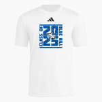 Blue Hill Bobcats <span class="pdp-name-mascot">Blue Hill Community School District Bobcats</span> adidas Men's Short Sleeve Pregame Tee Front Thumbnail