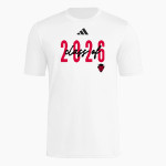 Chaffee Red Devils <span class="pdp-name-mascot">Chaffee Schools Red Devils</span> adidas Men's Short Sleeve Pregame Tee Front Thumbnail