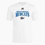 Midstate Mudcats Mudcats <span class="pdp-name-mascot">Midstate Mudcats Mudcats</span> adidas Men's Short Sleeve Pregame Tee Front Thumbnail