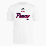Perry Pumas adidas Men's Short Sleeve Pregame Tee Front Thumbnail