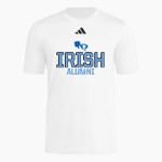 NOTRE DAME HIGH SCHOOL IRISH <span class="pdp-name-mascot">NOTRE DAME IRISH</span> adidas Men's Short Sleeve Pregame Tee Front Thumbnail