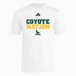 Cypress Creek Coyotes <span class="pdp-name-mascot">Cypress Creek Coyotes</span> adidas Men's Short Sleeve Pregame Tee Front Thumbnail