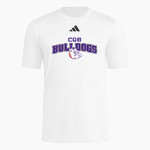 BEMENT MIDDLE SCHOOL BULLDOGS <span class="pdp-name-mascot">BEMENT BULLDOGS</span> adidas Mens Short Sleeve Pregame Tee Front Thumbnail