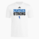 West Tech Panthers <span class="pdp-name-mascot">West Tech Panthers</span> adidas Men's Short Sleeve Pregame Tee Front Thumbnail
