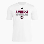 Amherst Hurricanes <span class="pdp-name-mascot">Amherst Hurricanes</span> adidas Men's Short Sleeve Pregame Tee Front Thumbnail