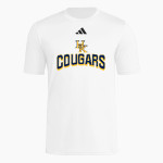 Haddam Killingworth Cougars Online Store adidas Men's Short Sleeve Pregame Tee Front Thumbnail