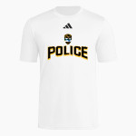 Potsdam Police Deptartment Police <span class="pdp-name-mascot">Potsdam Police Deptartment Police</span> adidas Men's Short Sleeve Pregame Tee Front Thumbnail