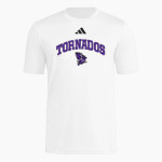 HERBERT HOOVER HIGH SCHOOL TORNADOS adidas Men's Short Sleeve Pregame Tee Front Thumbnail