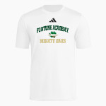 Fortune Academy Mighty Oaks online store adidas Men's Short Sleeve Pregame Tee Front Thumbnail