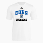 EDEN HIGH SCHOOL BULLDOGS <span class="pdp-name-mascot">EDEN BULLDOGS /LADY</span> adidas Men's Short Sleeve Pregame Tee Front Thumbnail