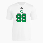 Risen Church <span class="pdp-name-mascot">Risen Church</span> adidas Men's Short Sleeve Pregame Tee Front Thumbnail