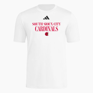 adidas Men's Short Sleeve Pregame Tee