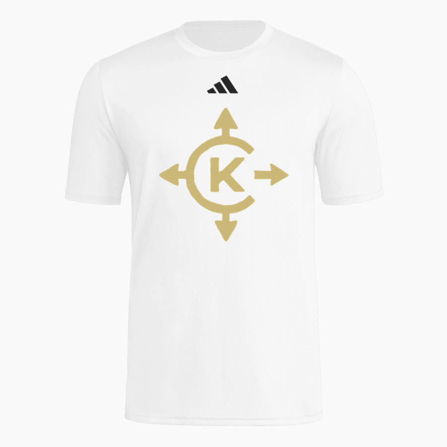 Camp Kawaga Sideline Store <span class="pdp-name-mascot">Camp Kawaga</span> adidas Men's Short Sleeve Pregame Tee