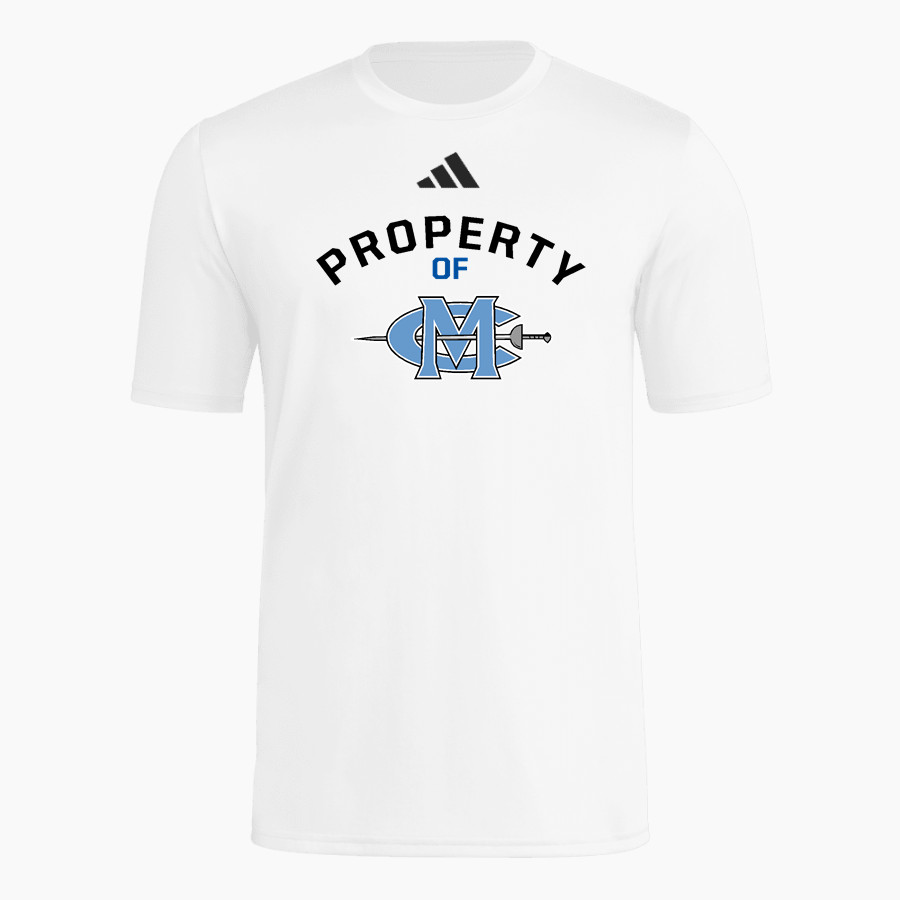 MONTCLAIR HIGH SCHOOL CAVALIERS <span class="pdp-name-mascot">MONTCLAIR CAVALIERS</span> adidas Men's Short Sleeve Pregame Tee