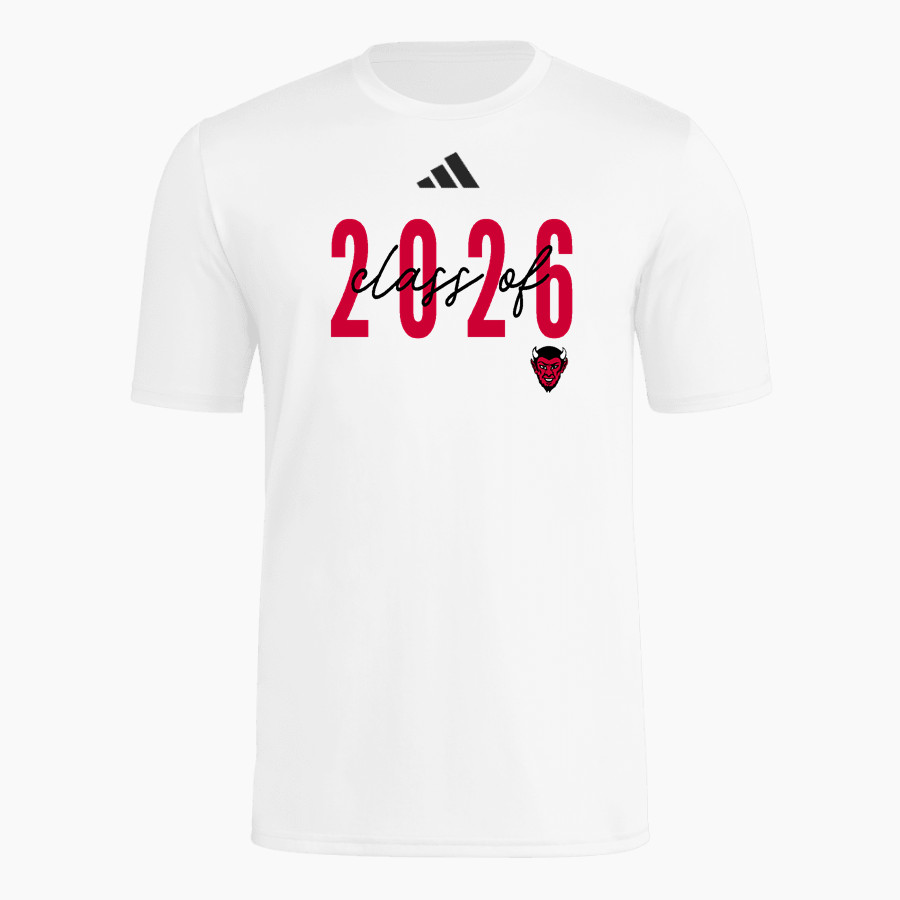 Chaffee Red Devils <span class="pdp-name-mascot">Chaffee Schools Red Devils</span> adidas Men's Short Sleeve Pregame Tee