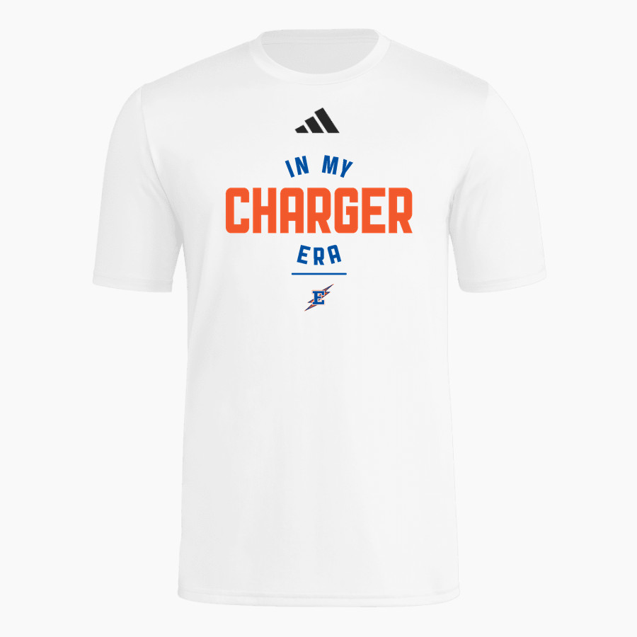 EDISON HIGH SCHOOL CHARGERS <span class="pdp-name-mascot">EDISON CHARGERS</span> adidas Men's Short Sleeve Pregame Tee