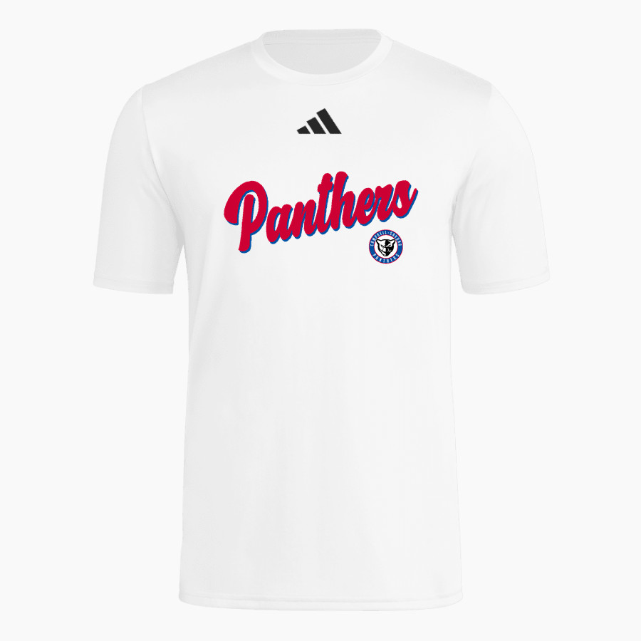 CAMPBELL-SAVONA HIGH SCHOOL PANTHERS <span class="pdp-name-mascot">CAMPBELL - SAVONA PANTHERS</span> adidas Men's Short Sleeve Pregame Tee