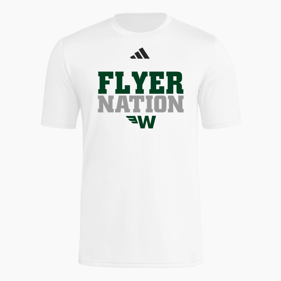 WAYNFLETE SCHOOL FLYERS <span class="pdp-name-mascot">WAYNFLETE FLYERS</span> adidas Men's Short Sleeve Pregame Tee
