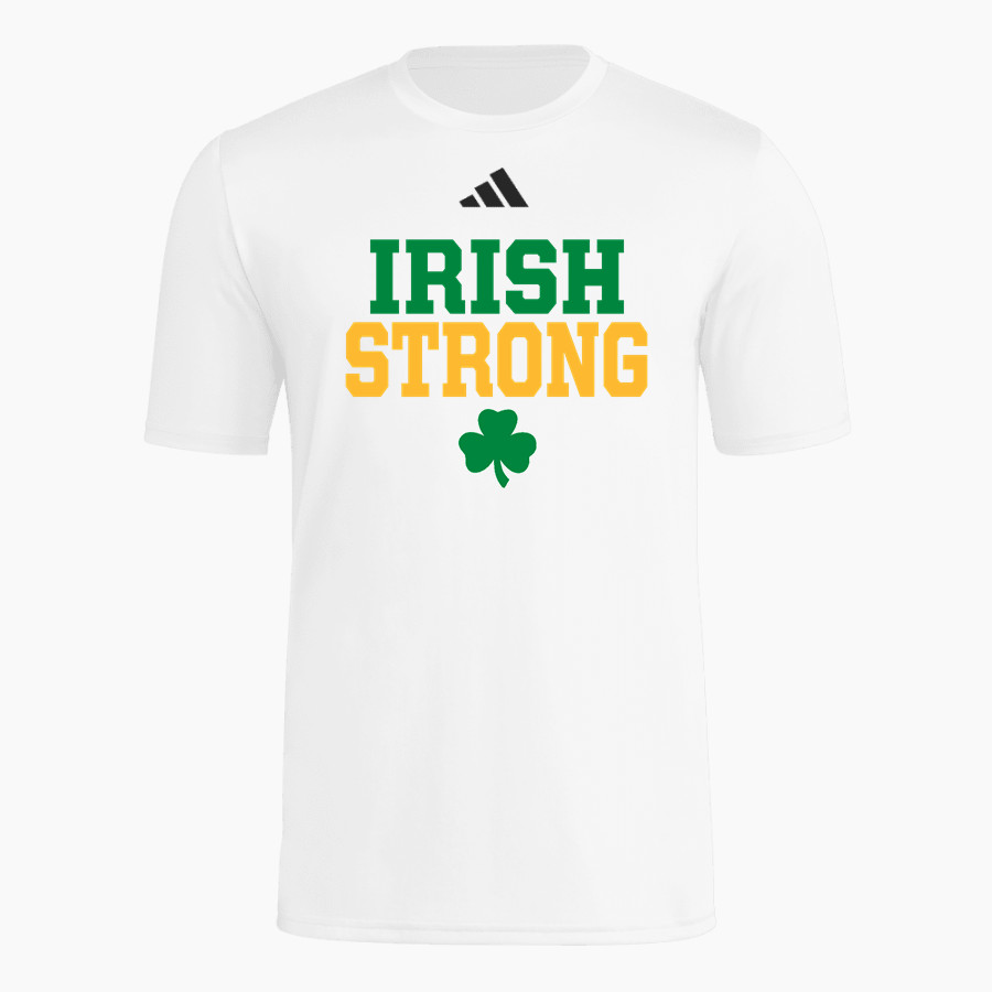 St. Patrick of Heatherdowns Irish <span class="pdp-name-mascot">St. Patrick of Heatherdowns Irish</span> adidas Men's Short Sleeve Pregame Tee