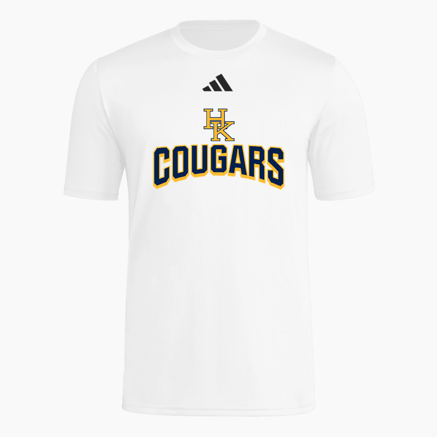 Haddam Killingworth Cougars Online Store adidas Men's Short Sleeve Pregame Tee