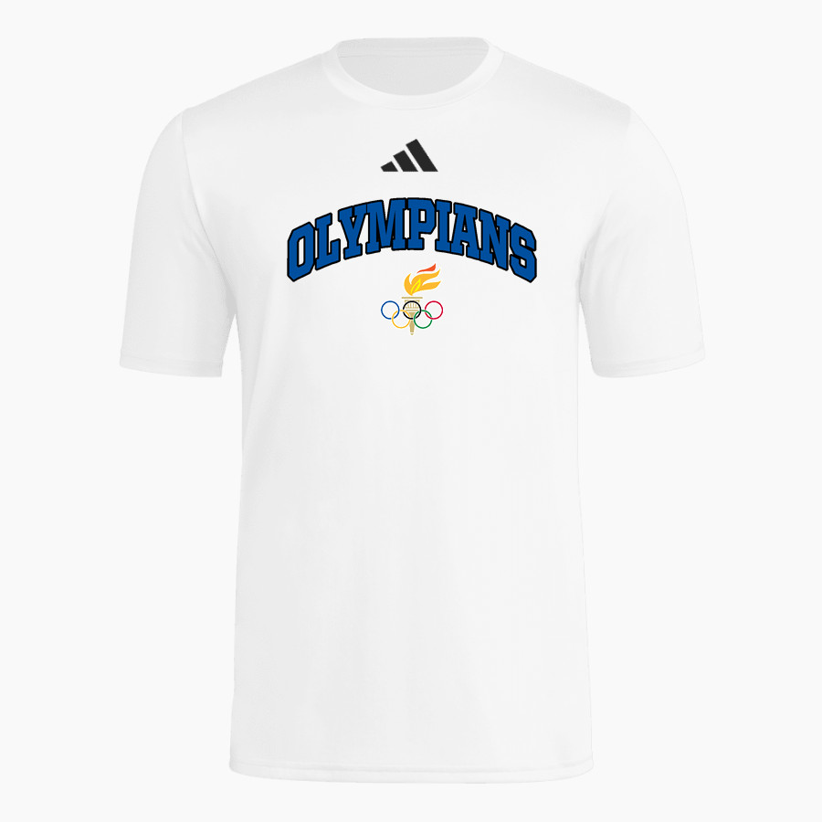 LEUZINGER HIGH SCHOOL OLYMPIANS <span class="pdp-name-mascot">LEUZINGER OLYMPIANS</span> adidas Mens Short Sleeve Pregame Tee