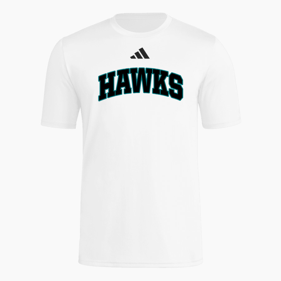 Highland Hawks <span class="pdp-name-mascot">Highland Hawks</span> adidas Men's Short Sleeve Pregame Tee