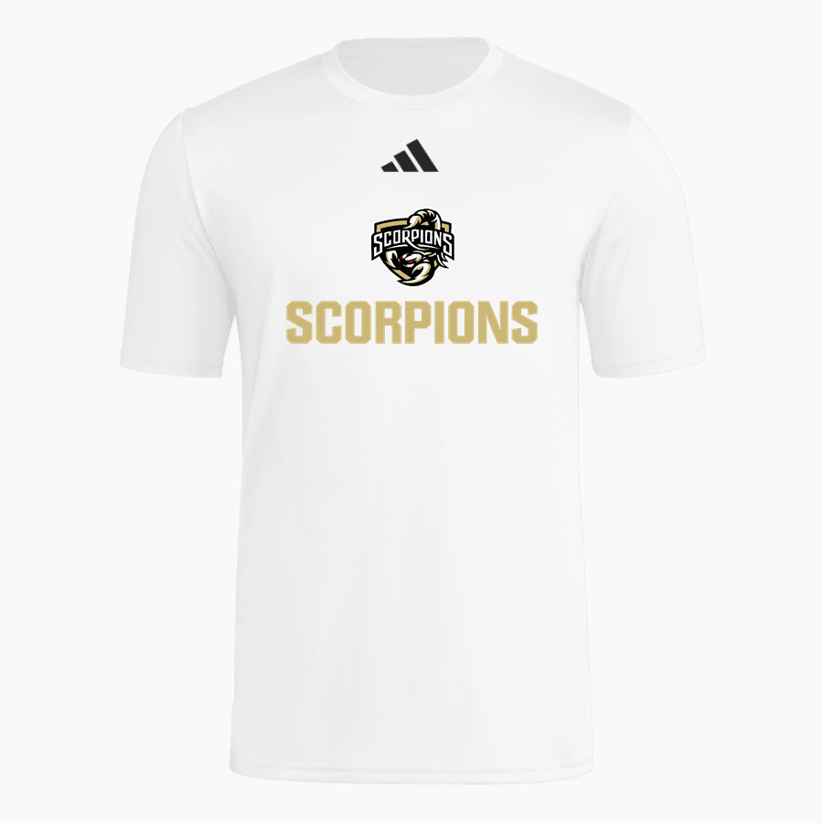 SCHUYLERVILLE PREPARATORY HIGH SCHOOL SCORPIONS <span class="pdp-name-mascot">SCHUYLERVILLE PRE SCORPIONS</span> adidas Men's Short Sleeve Pregame Tee