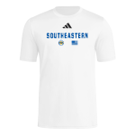 SOUTHEASTERN HIGH SCHOOL SUNS <span class="pdp-name-mascot">SOUTHEASTERN SUNS /LADY</span> adidas Mens Short Sleeve Pregame Tee Front Thumbnail