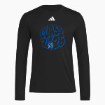 CENTENNIAL HIGH SCHOOL SPARTANS <span class="pdp-name-mascot">CENTENNIAL SPARTANS</span> adidas Men's Long Sleeve Pregame Tee Front Thumbnail