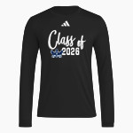 HONDO HIGH SCHOOL OWLS <span class="pdp-name-mascot">HONDO OWLS</span> adidas Men's Long Sleeve Pregame Tee Front Thumbnail