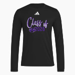 MUNCIE CENTRAL HIGH SCHOOL BEARCATS adidas Men's Long Sleeve Pregame Tee Front Thumbnail