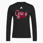 SONORA HIGH SCHOOL BRONCOS <span class="pdp-name-mascot">SONORA BRONCOS</span> adidas Men's Long Sleeve Pregame Tee Front Thumbnail