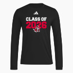 PENDER HIGH SCHOOL PENDRAGONS <span class="pdp-name-mascot">PENDER PENDRAGONS</span> adidas Men's Long Sleeve Pregame Tee Front Thumbnail