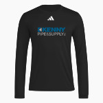 KENNY PIPE & SUPPLY <span class="pdp-name-mascot">KENNY PIPE & SUPPLY</span> adidas Men's Long Sleeve Pregame Tee Front Thumbnail