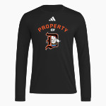 AC Davis Pirates adidas Men's Long Sleeve Pregame Tee Front Thumbnail