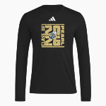 PEARL HIGH SCHOOL PIRATES <span class="pdp-name-mascot">PEARL PIRATES</span> adidas Men's Long Sleeve Pregame Tee Front Thumbnail