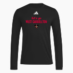 West Carrollton Pirates <span class="pdp-name-mascot">West Carrollton Pirates</span> adidas Men's Long Sleeve Pregame Tee Front Thumbnail