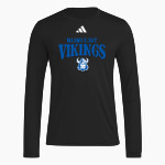 MIAMI EAST HIGH SCHOOL VIKINGS <span class="pdp-name-mascot">MIAMI EAST VIKINGS</span> adidas Men's Long Sleeve Pregame Tee Front Thumbnail