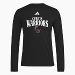 Curtis Warriors <span class="pdp-name-mascot">Curtis Warriors</span> adidas Men's Long Sleeve Pregame Tee Front Thumbnail