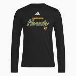 HARRISON COMMUNITY HIGH SCHOOL HORNETS adidas Men's Long Sleeve Pregame Tee Front Thumbnail