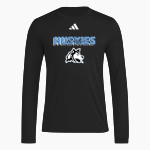 FOREST HILLS NORTHERN HIGH HUSKIES adidas Men's Long Sleeve Pregame Tee Front Thumbnail