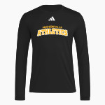 HUDSONVILLE HIGH SCHOOL EAGLES <span class="pdp-name-mascot">HUDSONVILLE EAGLES</span> adidas Men's Long Sleeve Pregame Tee Front Thumbnail