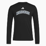 Hanshaw Titans <span class="pdp-name-mascot">Hanshaw Titans</span> adidas Men's Long Sleeve Pregame Tee Front Thumbnail