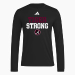 ARP HIGH SCHOOL TIGERS adidas Men's Long Sleeve Pregame Tee Front Thumbnail