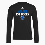 TST BOCES TST BOCES <span class="pdp-name-mascot">Tompkins-Seneca-Tioga Board of Cooperative Educational Services</span> adidas Men's Long Sleeve Pregame Tee Front Thumbnail